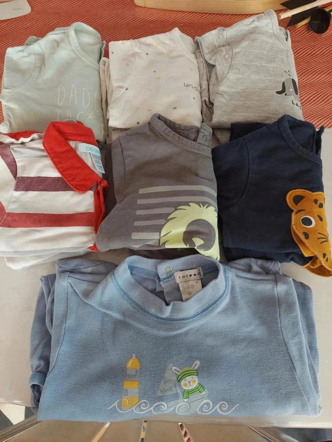 Lot de 7 pyjama coton 18mois